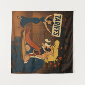 関税に恋する タペストリー (正面(横))