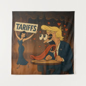 関税に恋する タペストリー (正面)
