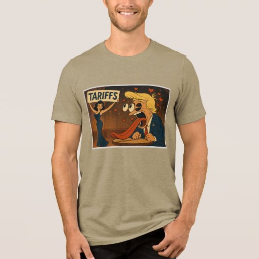 関税に恋する トライブレンドTシャツ (正面)