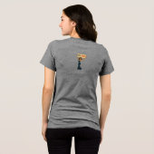 関税に恋する トライブレンドTシャツ (裏面全面)