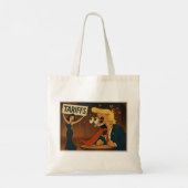 関税に恋する トートバッグ (裏面)