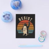 関税に抗議するペンギンに抵抗する チラシ (シングル)