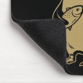 関税に抗議するペンギンに抵抗 マウスパッド (コーナー)