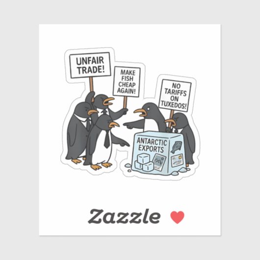 関税の切り札に対するペンギンアンチ シール (シート)