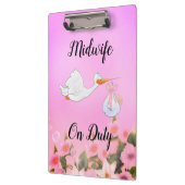 関税クリップボードの助産師 クリップボード (左)