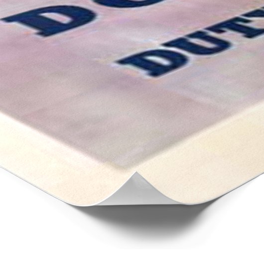 関税名誉国 ポスター (角)