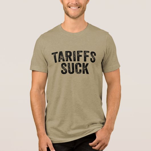 関税吸-アンチ関税 トライブレンドTシャツ (正面)