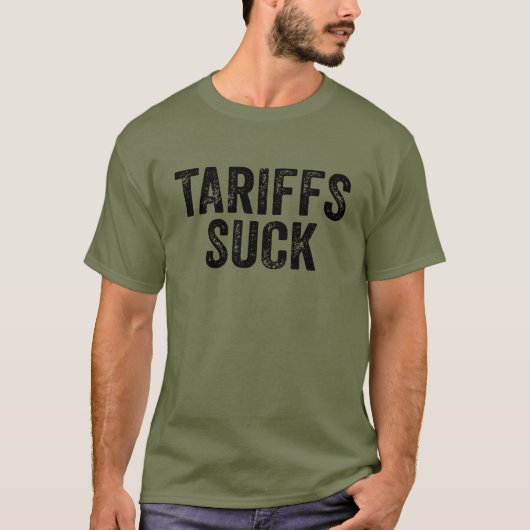 関税吸-アンチ関税 Tシャツ (正面)