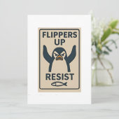 関税率に対するペンギンアンチ切り株ガーデン国旗 シーズンカード (スタンド正面)