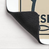 関税率に対するペンギンアンチ切り株ガーデン国旗 マウスパッド (コーナー)