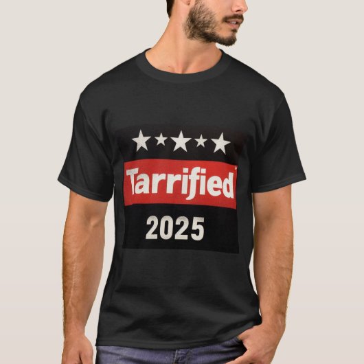 関税2025皮肉おもしろい政治 Tシャツ (正面)