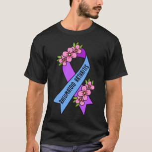 関節リウマチ支持関節骨健康フー Tシャツ