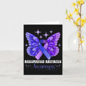 関節リウマチ認識度 カード (黄色い花)