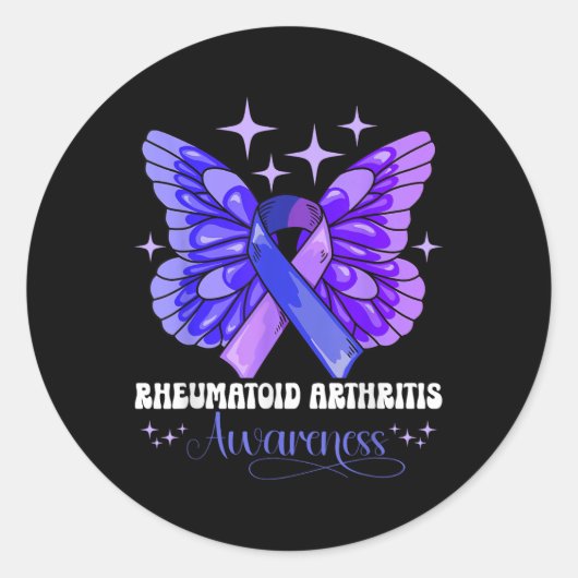 関節リウマチ認識度 ラウンドシール (正面)