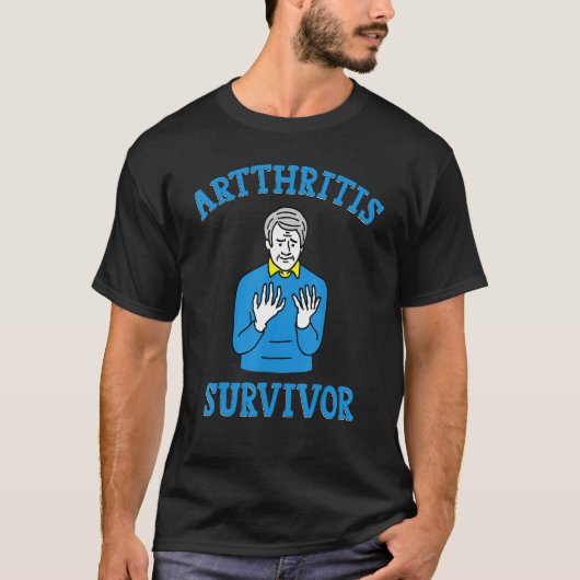 関節炎の生存者 Tシャツ (正面)
