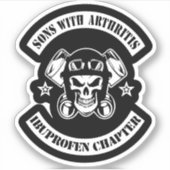 関節炎イブプロフェンの息子 シール (正面)