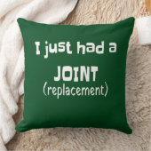 関節置換用ユーモアおもしろいノベルティ クッション (ブランケット)
