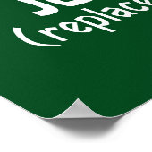 関節置換用ユーモアおもしろいノベルティ ポスター (角)