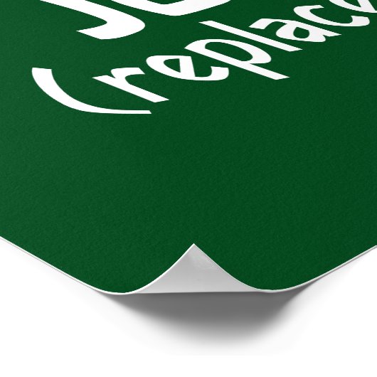 関節置換用ユーモアおもしろいノベルティ ポスター (角)