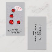 関連するBugs Humorous女性ヤードセール 名刺 (正面/裏面)