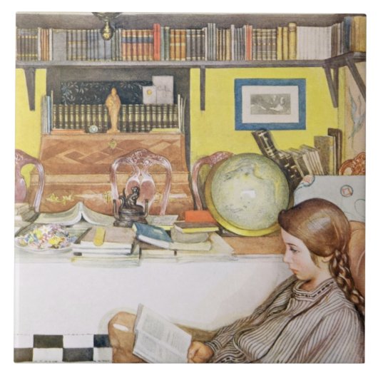 閲覧室、パブ。 「Lasst Licht Hinin」(` Le タイル (正面)