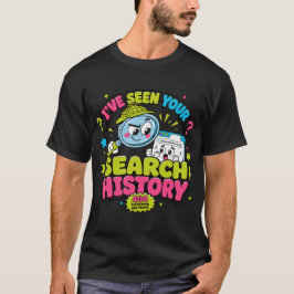 閲覧履歴を見てしまったおもしろ刑事404 Tシャツ