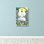 闇から光へ キャンバスプリント (インサイチュ (ウッドフロア))