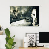 闇が私の夢だった後半の ポスター (ホームオフィス)