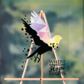 「闇が終わる所で、希望が始まる」 アクリルサイン (ニュートラル)