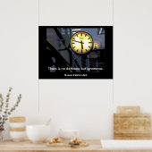 闇ではなく無知 – シェークスピア引用文 ポスター (キッチン)