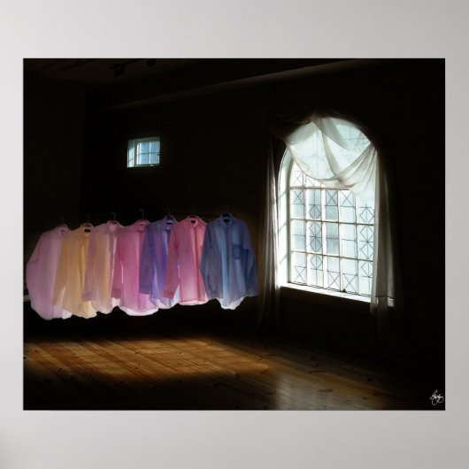 闇と光の部屋のシャツ ポスター (正面)