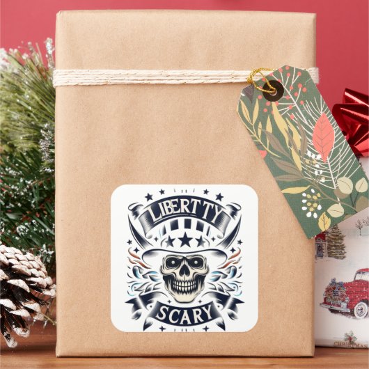 闇と光の間 スクエアシール (クリスマス)