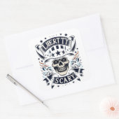 闇と光の間 スクエアシール (封筒)