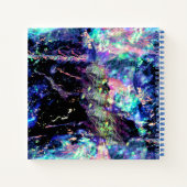 闇と光、暗いオパールの結晶： ノートブック (裏面)