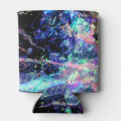 闇と光、暗いオパールの結晶： 缶クーラー (裏面)