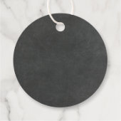 闇と金ゴールドのフローラ愛は甘結婚い フェイバータグ (裏面)