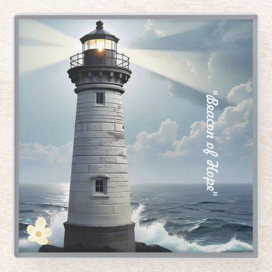 「闇と闇」 ガラスコースター (正面)