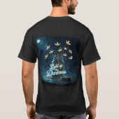 「闇に光を」Tシャツ Tシャツ (裏面)