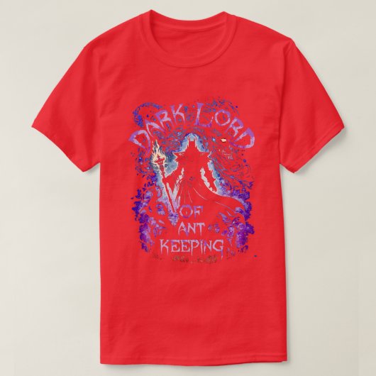 闇のアリ主保の Tシャツ (デザイン正面)