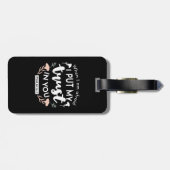 闇のフローラクリスチャン・アート – Psalm 56:3 ラゲッジタグ (裏面横)