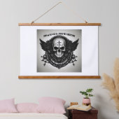 「闇の中でささやく」 吊り下げ型タペストリー (寝室)