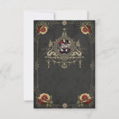 闇の中での永遠の愛。 サンキューカード (裏面)