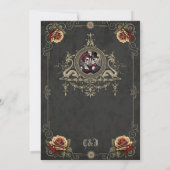 闇の中での永遠の愛。 招待状 (裏面)