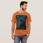 「闇の中でも火花が残る💫」 Tシャツ (正面フル)