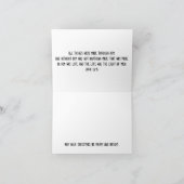 闇の中で光が輝く シーズンカード (内部)