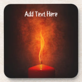 闇の中のキャンドルライト コースター (正面)
