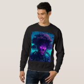 闇の中のサイバーツリーの怪物 スウェットシャツ (正面フル)