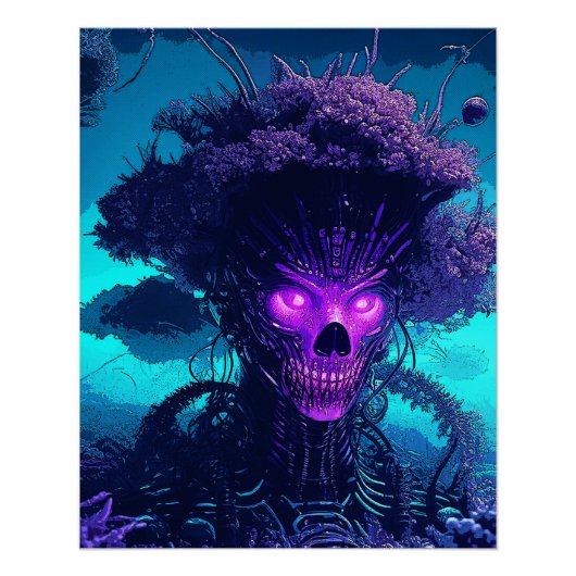 闇の中のサイバーツリーの怪物 ポスター (正面)