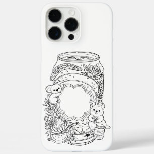 闇の中のホラーアイ iPhone 16 PRO MAXケース