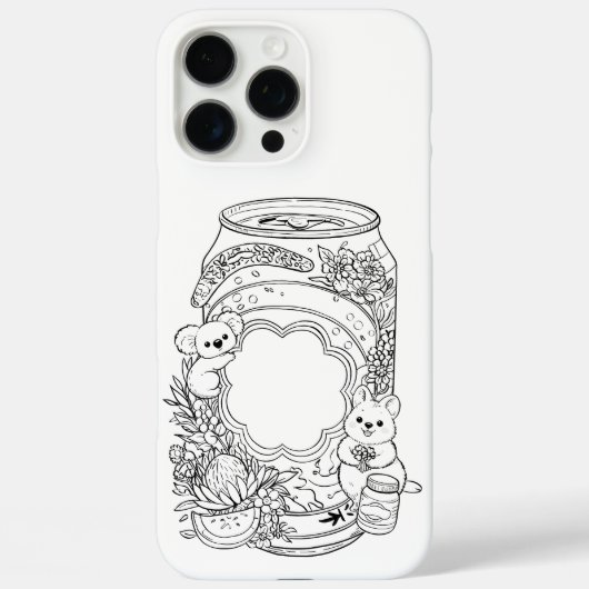 闇の中のホラーアイ Case-Mate iPhoneケース (裏面)